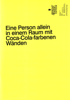 COVER Eine Person allein